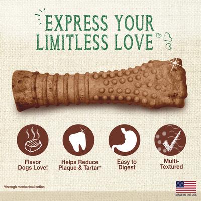 Nutri Dent Filet Mignon Flavored Dog Dental Chews, X-Large