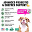 Natural Digestive Enzymes Chicken Flavored Chews Probiotic Supplement for Adult Dogs, 30 count