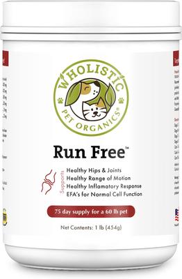 Run Free Powder Supplement for Dogs & Cats, 8-oz jar