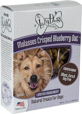 Limited Ingredient Molasses Crisped Blueberry Oat Crunchy Baked Dog Treats, 14-oz box