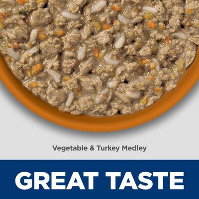 Adult Perfect Weight Management Vegetable & Turkey Medley Chunks in Gravy Wet Cat Food, 2.9-oz can, 24 count