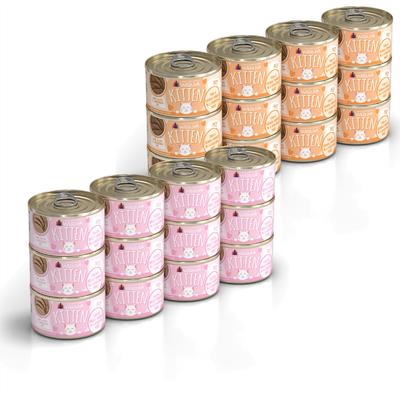 Bundle: Weruva Chicken Breast Formula + Tuna & Salmon Formula in a Hydrating Puree Wet Cat Food