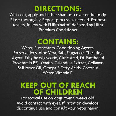 Bundle: FURminator DeShedding Ultra Premium Shampoo, 16-oz bottle + Conditioner for Dogs, 16-oz bottle