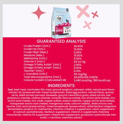 Naked Essentials Ancient Grain Beef and Lamb Recipe Dry Dog Food, 23-lb bag