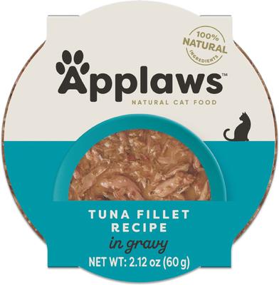 Tuna Fillet Recipe in Gravy Wet Cat Food, 2.12-oz cup, case of 10