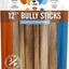 Odor Free 12" Natural Beef Bully Stick, 1-lb bag