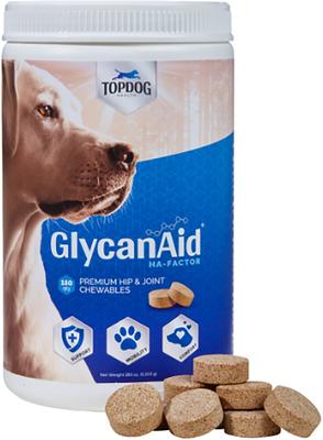 GlycanAid HA Factor Hip & Joint Chewables Dog Supplement, 150 count