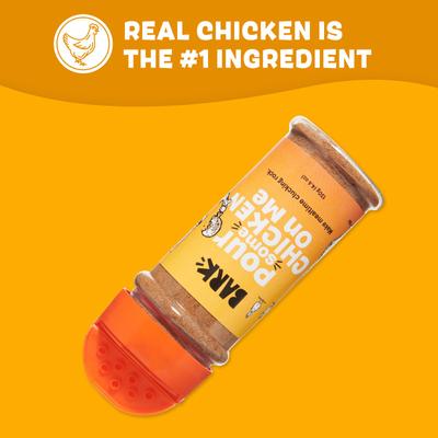 Pour Some Chicken On Me High Protein Limited Ingredient Dry Dog Food Topper, 4.6-oz bottle