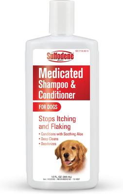 Medicated Dog Shampoo & Conditioner, 12-fl oz