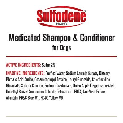 Medicated Dog Shampoo & Conditioner, 12-fl oz