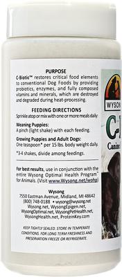 C-Biotic Dog Food Supplement, 9-oz bottle