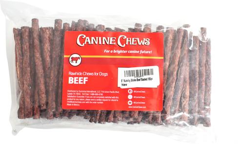 5-inch Rawhide Munchy Beef Flavor Dental Dog Chews, 100 count