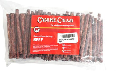 5-inch Rawhide Munchy Beef Flavor Dental Dog Chews, 100 count