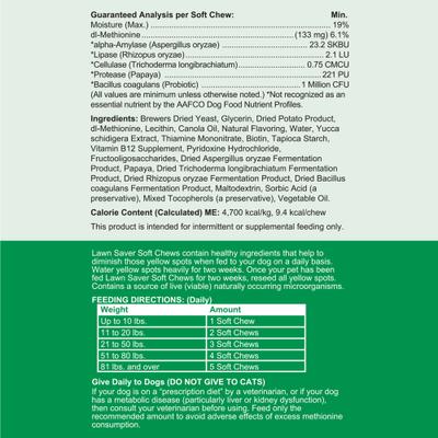 Lawn Savor Soft Chew Lawn Protection Supplement for Dogs, 240 count