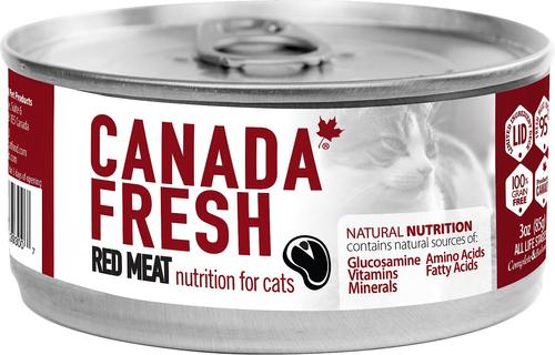 Red Meat Canned Cat Food, 3-oz, case of 24