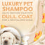 Spa Renew Oatmeal Dog & Cat Shampoo, Luscious Sweet Plum & Peaches Scent, 16-fl oz bottle