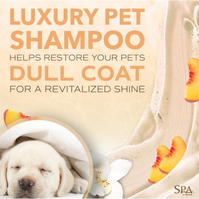 Spa Renew Oatmeal Dog & Cat Shampoo, Luscious Sweet Plum & Peaches Scent, 16-fl oz bottle