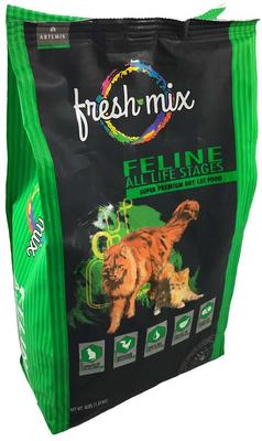 Fresh Mix Feline Formula Dry Cat Food, 4-lb bag