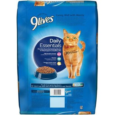 Alimento seco para gatos adultos Daily Essentials de pollo, res y salmón, bolsa de 12 lb