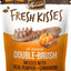Fresh Kisses Dental Chews Pumpkin & Cinnamon Natural Small Dog Dental Treats, 4.8-oz pouch
