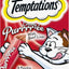 Bundle: Variety Pack - Temptations Creamy Puree with Tuna Lickable Cat Treats, Salmon, Chicken, Cheese & Beef Favors