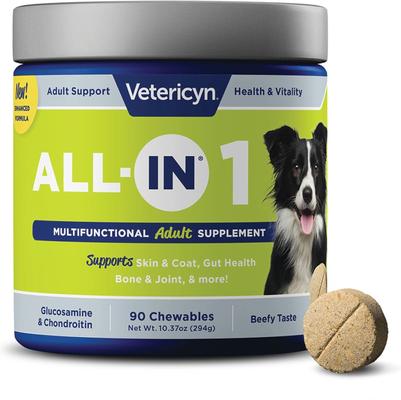 ALL-IN 1 Multifunctional Supplements for Dogs, 90 count