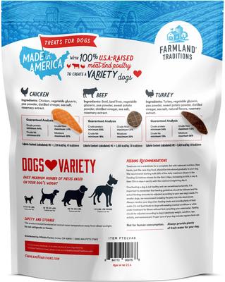 USA Dogs Love Variety Grain-Free Jerky Dog Treats, 3-lb bag