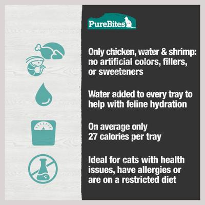 Mixers 100% Chicken Breast & Wild Ocean Shrimp Variety Pack Cat Food Trays, 1.76-oz, case of 12