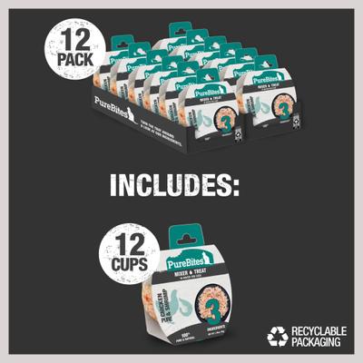 Mixers 100% Chicken Breast & Wild Ocean Shrimp Variety Pack Cat Food Trays, 1.76-oz, case of 12