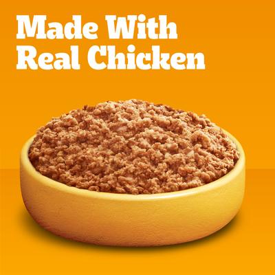 Bundle: Pedigree Chopped Ground Dinner with Beef + Chicken Canned Dog Food