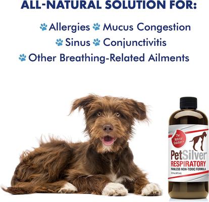 All Natural Cat & Dog Respiratory Solution & Immune Support, 16-fl oz bottle