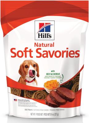 Natural Soft Savories with Chicken & Yogurt Dog Treats, 8-oz bag