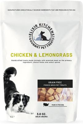 Beef & Rosemary Freeze-Dried Dog & Cat Treats, 3-oz bag