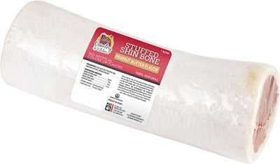 Stuffed Beef Shin Bone 6-in Peanut Butter Flavor Dog Treat
