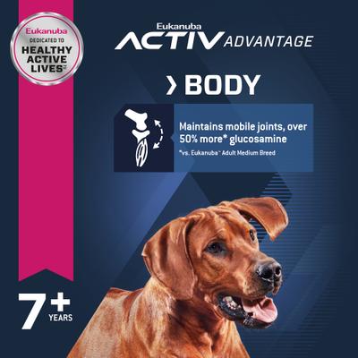 Senior Large Breed Dry Dog Food, 30-lb bag