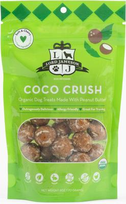 Coco Crush Vegan Dog Treats, 6-oz bag