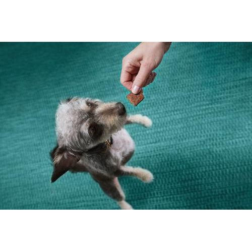 Golosinas para perros con carne seca de res cocinada a fuego lento, bolsa de 14 oz