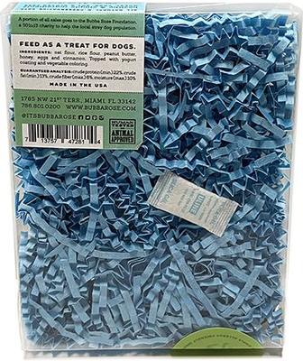 Natural Peanut Butter Flavored Birthday Boy Dog Crunchy Dog Treats, 4 count