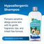 PetAg, Fresh 'n Clean Soothing & Sensitive Shampoo, Hypoallergenic + Tearless, para Perros y Gatos, 532 ml.