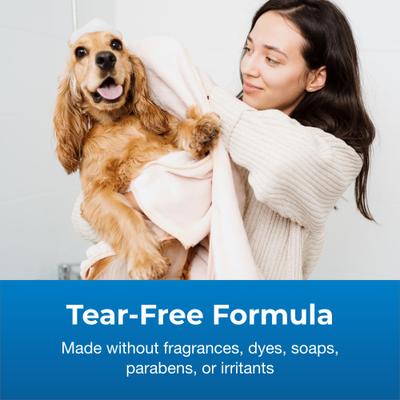 Fresh 'n Clean Soothing & Sensitive Hypoallergenic & Tearless Dog, Cat & Small Pet Shampoo, 18-fl oz bottle
