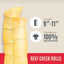 Beef Cheek Rolls 9 to 11-in Dog Treats, 3 count