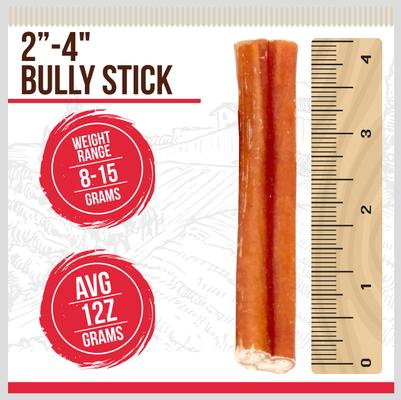 Odd-Shaped 4 to 5-in Bully Sticks Dog Treats, 12 count