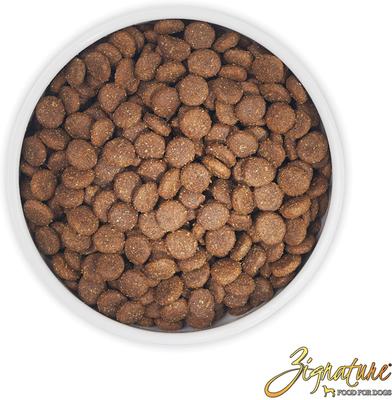 Paquete: Alimento seco para perros Zignature Duck con fórmula de ingredientes limitados y sin cereales, bolsa de 11.3 kg + Zignature Grain-Free Duck Formula Ziggy Bars Biscuit Dog Treats, bolsa de 355 g