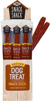 Savory Sticks Pork Barbecue High-Protein Jerky Dog Treats, 24 count