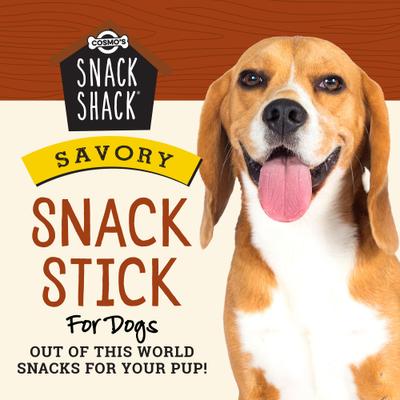 Savory Sticks Pork Barbecue High-Protein Jerky Dog Treats, 24 count