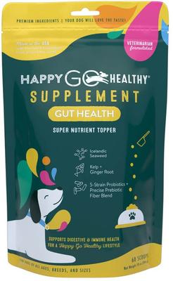 Gut Health Standard Breed Dog Supplement, 60 scoops