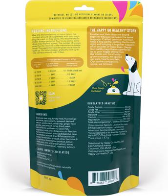Gut Health Standard Breed Dog Supplement, 60 scoops