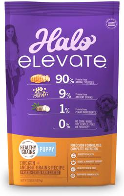 Elevate Healthy Grains Puppy Formula Chicken Recipe Dry Dog Food, 20-lb bag