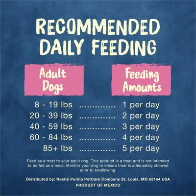 Jerky Twists Long-Lasting Small/Medium Dog Treats, 20 count pouch