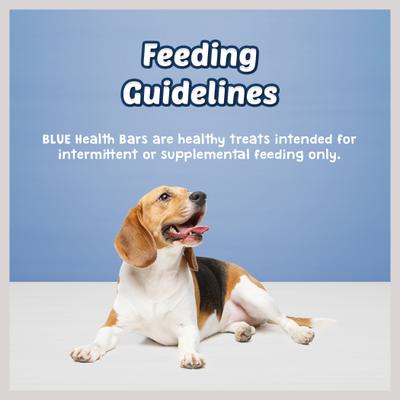 Bundle: Blue Buffalo Mini Health Bars Baked Apples & Yogurt + Baked with Bacon, Egg & Cheese Dog Treats